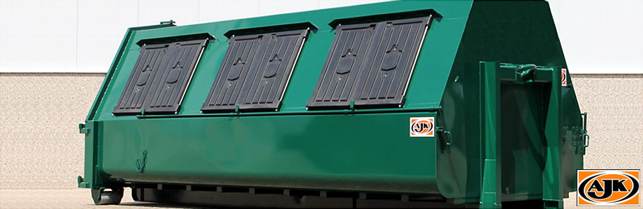 Conteneurs et Compacteurs poste-fixe | AJK nv